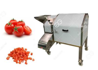 China Automatischer Gemüsetomate Dicer-Maschinen-Würfel-Ausschnitt für Zwiebel-Tomaten-Mango zu verkaufen