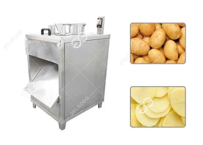 Chine 300-500kg/H pomme de terre Chips Cutting Machine Potato Chips faisant le coût de machine à vendre