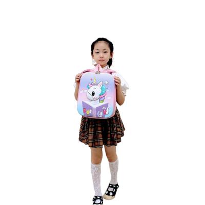 China Waterproof EVA 3D Unicorn Princesses School Bag For Kids Customize OEM Astronaut For Boy And Kindergarten And Girl Nursery 12inch for sale