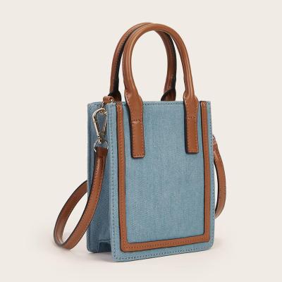 China 22 New Brand Mini Canvas Leather Chain Shoulder Bag Women's Small Cross-Body Luxury High Quality PU Leather Shoulder Bag Handbag for sale