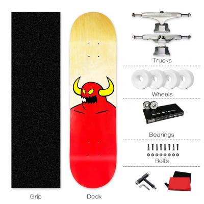 China Custom 7 Layers Kids Street Adult Wooden Skateboard Maple Skateboard Deck Skateboard Cheap On Sale for sale