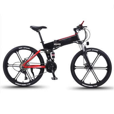 China Hot Selling Aluminum Alloy Folding Electric Bikes Bicycle Exercise Ebike Electric Cycle Bike Electric Bicycle Mountain for sale