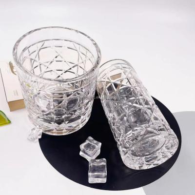 China Crystal Clear High Level Whiskey Shot Wine Glass Handmade Mug for sale