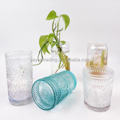 China Japan Style Rainbow Effect Wine Glass Water Cup Wholesale Electroplating Tumbler for sale