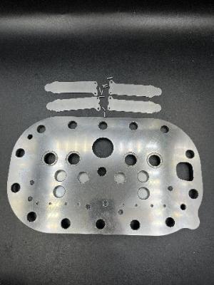 中国 Round Compressor Valve Plate Smooth Surface Compressor Valve Plate 販売のため