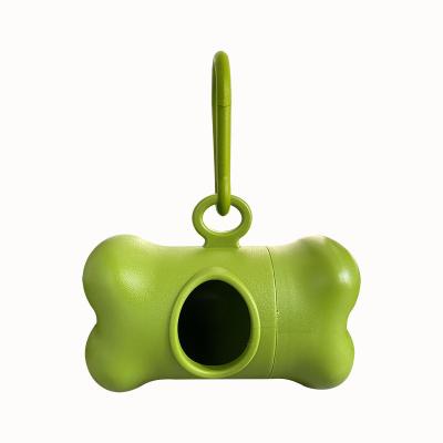 China Sustainable Dog Bone Shape Dog Poop Bag Dispenser for sale