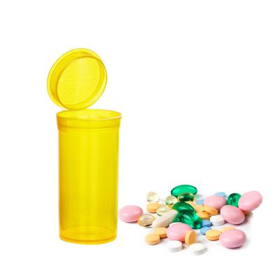 China Plastic Medicine 80ML Pill Tablet Medicine PP 19 Dram Pop Top Containers Sealed for sale