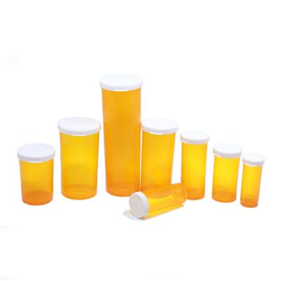 China Pharmaceutical Hot Selling Eco-friendly 8dram 30ml Screw Cap Plastic Instant Vial for sale