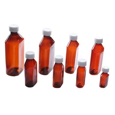 China Wholesale 16oz Recyclable Material Plastic Pet Medicine Liquid Bottles for sale