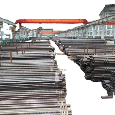 China Structure pipe ASTM A106 sch40 seamless steel pipe tube, cold drawn st37 st52 seamless steel pipe factory for sale