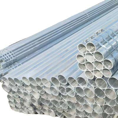 China Structure Pipe Galvanized Hot Dip Steel Pipe For Thrust Boring -2.5 Mm Thickness for sale