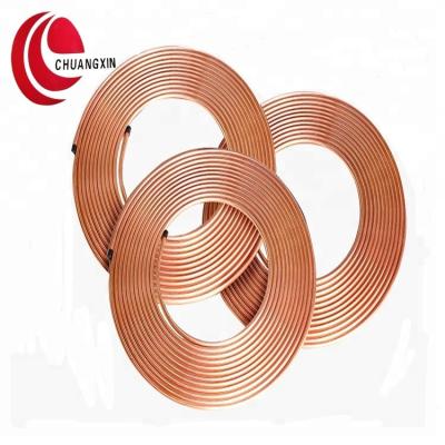 China Air Condition Or Refrigerator Manufacturer Price Pancake Coil AC Copper Tube For Air Conditioner for sale