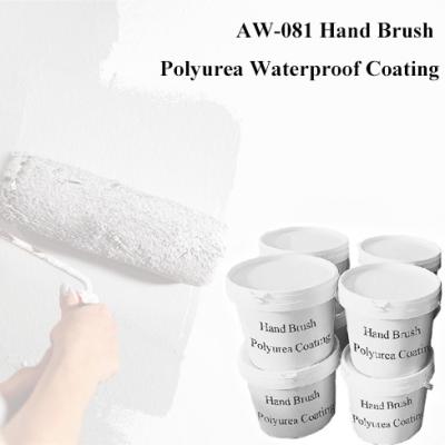 China AW-081 Hand Brush Polyurea Coating Polyurethane Waterproof Coating en venta