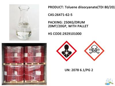 Cina 99,7 diisocianato 80 del toluene in vendita