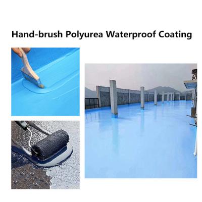 China Hand Brush Polyurea Waterproof Coating Seamless For Roof for sale