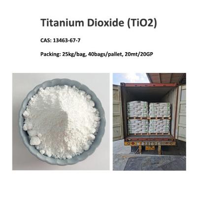 China 940,5% TiO2-gehalte geraffineerd titaniumdioxide R-730 voor coatings CAS 13463-67-7 Te koop