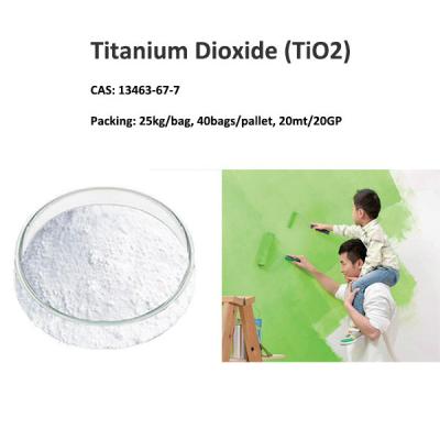 China 98% TiO2-gehalte Titaniumdioxide CA-105 voor waterbehandeling en katalysatoren Te koop