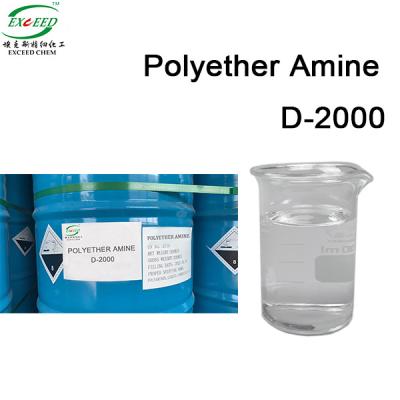 Cina Diammina D-2000 dell'amina D-2000 Polyoxypropylene del polietere di CAS 9046-10-0 in vendita