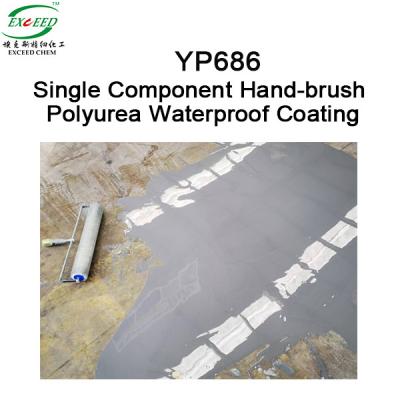 China YP686 Revestimiento impermeable de cepillo de mano de un solo componente de poliurea en venta