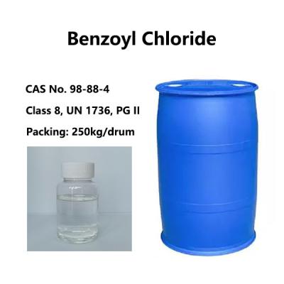 China 99% Min Benzoyl Chloride CAS No 98-88-4 Colorless Transparent Liquid for sale