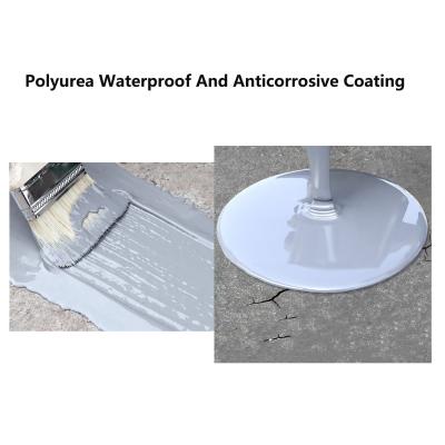 China Polyurrea impermeable y recubrimiento anticorrosivo transparente incoloro en venta