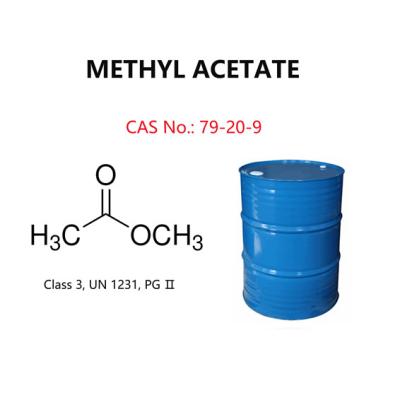 China METHYLACETATE viskeuze oplosmiddelen CAS 79-20-9 99.80 Te koop