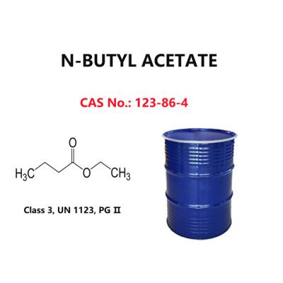 China N-BUTYL ACETATE Liquid Solvents CAS 123-86-4 for sale