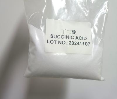 China Succinic Acid CAS 110-15-6 Sample Available Butanedioic Acid for sale