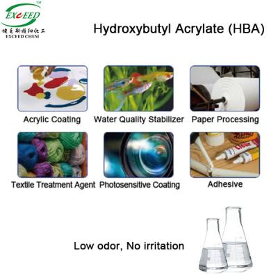 China Hydroxybutyl acrylaat HBA in acrylcoating textielbehandelingsmiddel Te koop