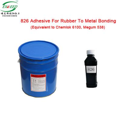 중국 826 Adhesive For Rubber To Metal Bonding Equivalent to Chemlok 6100 Megum 538 판매용