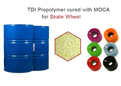 China Wear Resistance Skate Wheel TDI/Polyester Based Polyurethane Prepolymer for sale