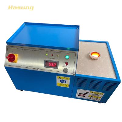 China Precious Metal Smelting Machinery for Precious Metal Silver Copper Gold Small Gold Melting Furnace Induction Silver Smelting Melting Furnace for sale