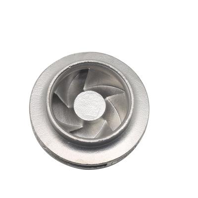 China Machinery parts customized stainless steel scs13 vacuum pump casting impeller for sale