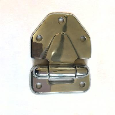 China Truck Body Part 304 Stainless Steel Welding Door Hinges Heavy Duty Truck Door Hinge for sale