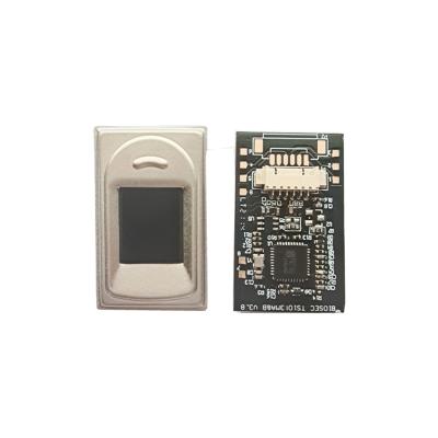 China Independent intellectual property Metal shell active rectangular fingerprint module for intelligent door lock for sale