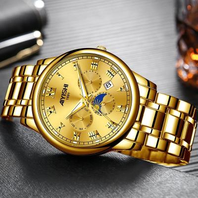 China Luxury Brand Men Watch Waterproof Fashion Luminous Casual Quartz Watches Men Leather Wristwatch Relogio Masculino for sale