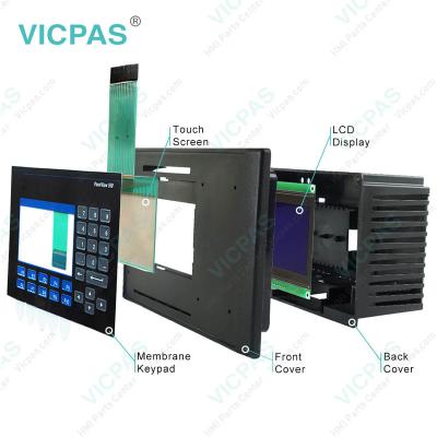 China Industrial Application 2711-K5A8 Touch Screen Panel and Membrane Keyboard 2711-K5A8L1 LCD Display with Plastic Case Cover Sheet Housing for sale