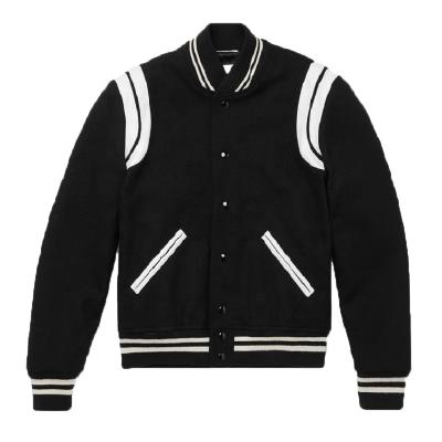 China Manufacturer OEM Autumn Casual Fashion Slim Bomber Breathable Jacket With Panels Mens Streetwear Baseball Leather Jackets for sale