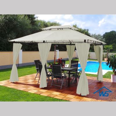 China Garden Set 300x400cm Metal Gazebo With Led for sale