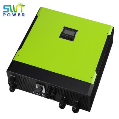 China 5.5kw Hybrid Inverter Single Phase Off-grid Could Feed To Grid With Energy Storage 110*450*445mm for sale