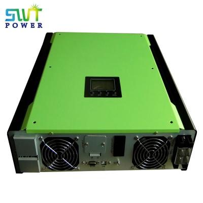 China 5.5kw bidirectional parallel 230Vac not output single phase solar hybrid inverter 110*450*445mm for sale