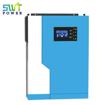 China 5500w 48V 80A 230VAC Hybrid Inverter Without Off-Grid Solar System 100x300x440mm Battery for sale