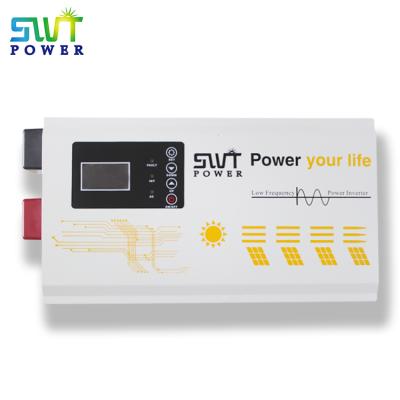 China Solar Inverter With Low Frequency 3KW Off Grid Inverter 110VAC/240VAC With AC Charger Solar Inverter 640*285*205mm for sale