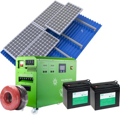 China Home Completed Portable Solar Systems 500W Off-Grid Generator Solar Power Systems for sale