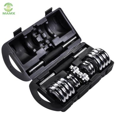 China Bodybuilding Fitness High Quality Cast Iron And Adjustable Weight Dumbbell Paint Set for sale