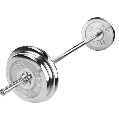 China Universal Gym Chrome Weightlifting Barbell Standard Bar for sale