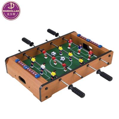 China Eco-friendly Mini Soccer Table Children Adults Wooden Table Multiplayer Football Soccer Table for sale