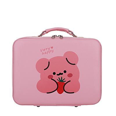 China Portable Large Capacity Cute Multifunctional Travel Girl Makeup Bag for sale