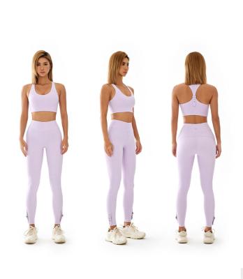 China BASHAsports breathable 2022 spring and summer new sports invest beautiful back shaped I sports tight fitness pants yoga suit for sale