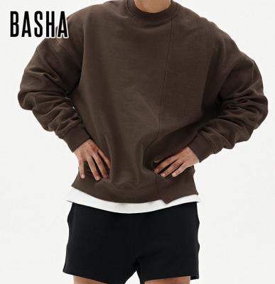 China BASHAsports High Quality Blank Oversized Pullover Breathable Men's Unisex Hoodies Custom Design 3d Sweatshirt Logo for sale